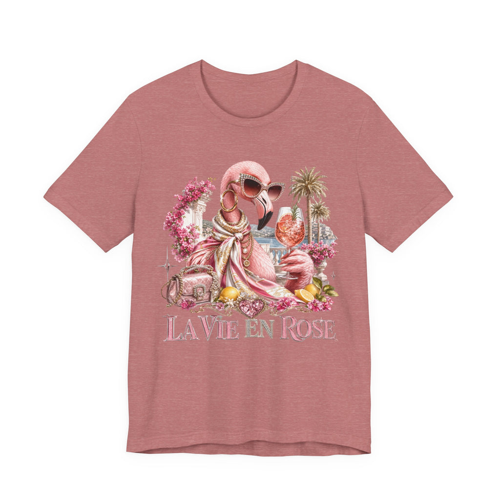 La Vie en Rose Flamingo Tee