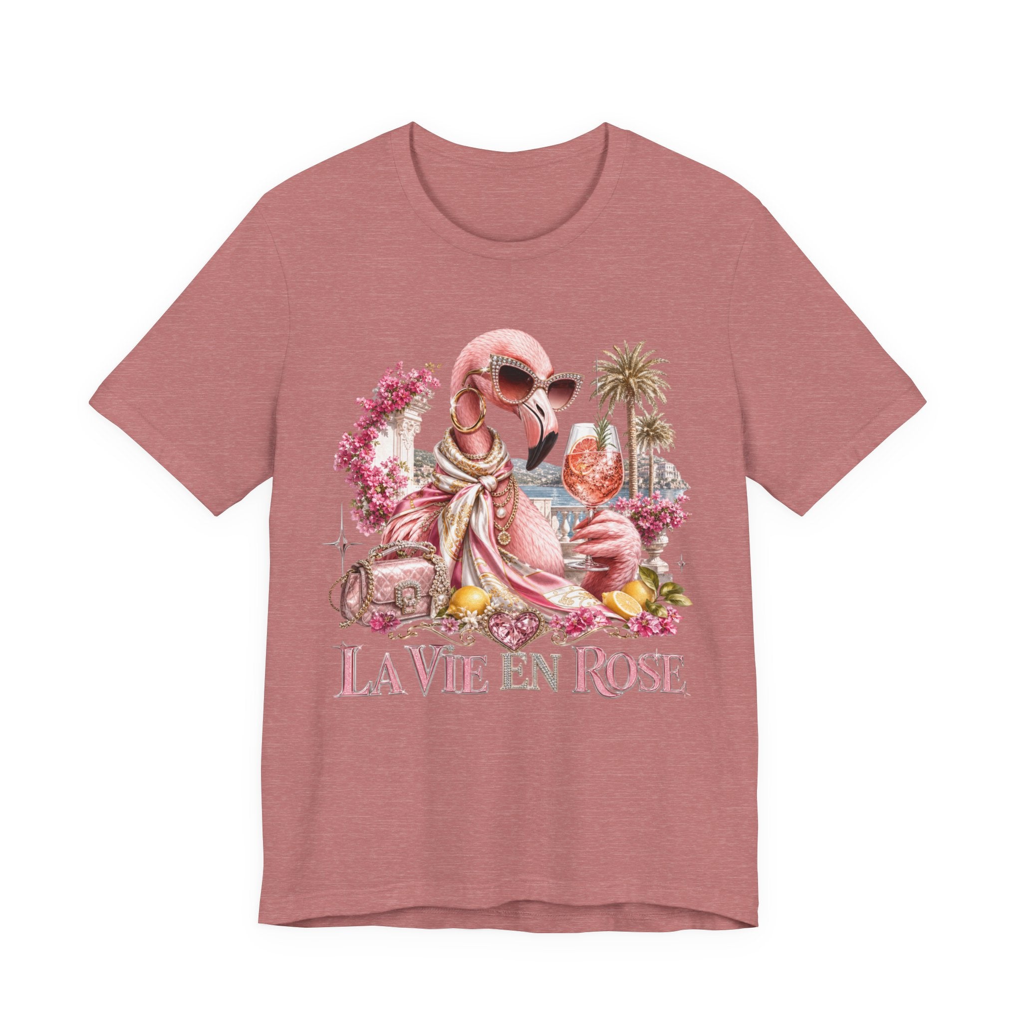 La Vie en Rose Flamingo Tee