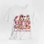 La Vie en Rose Flamingo Tee