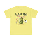 Matcha Latte T-Shirt | Iced Matcha Cup Graphic, Green Tea Tee