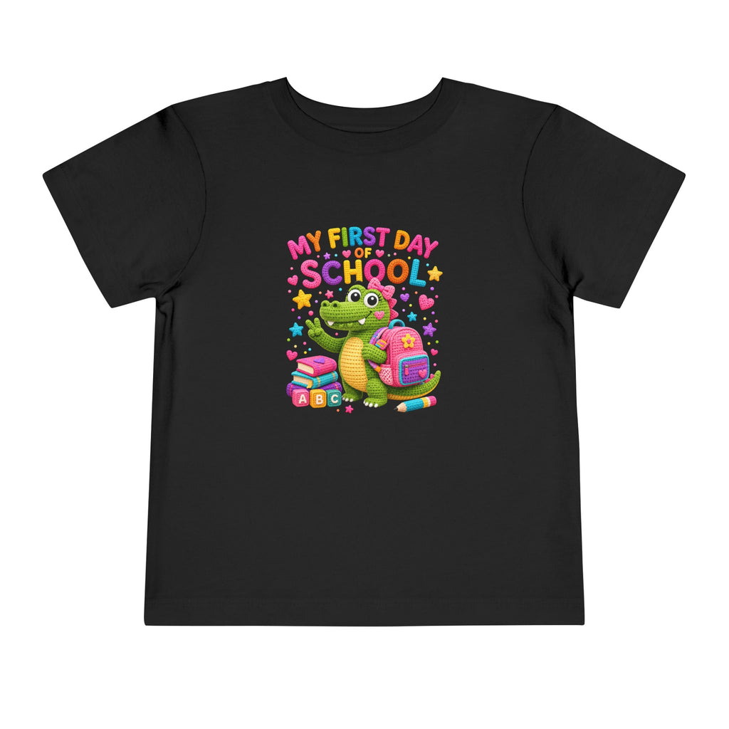 My First Day of School Alligator Toddler Tee | Back-to-School Kids Shirt