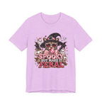 Spooky But Make It Feral Tee — Cute Witch Cat Halloween T-Shirt