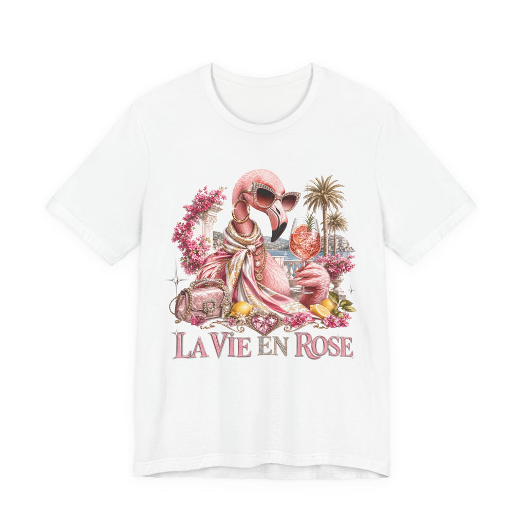 La Vie en Rose Flamingo Tee