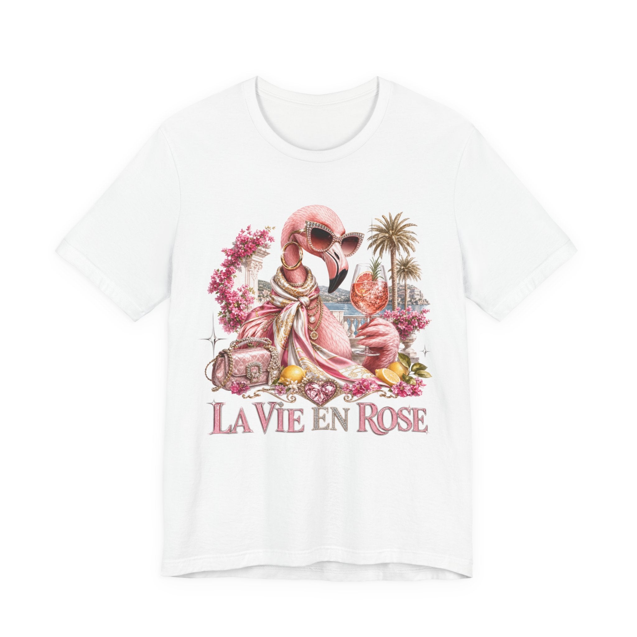 La Vie en Rose Flamingo Tee