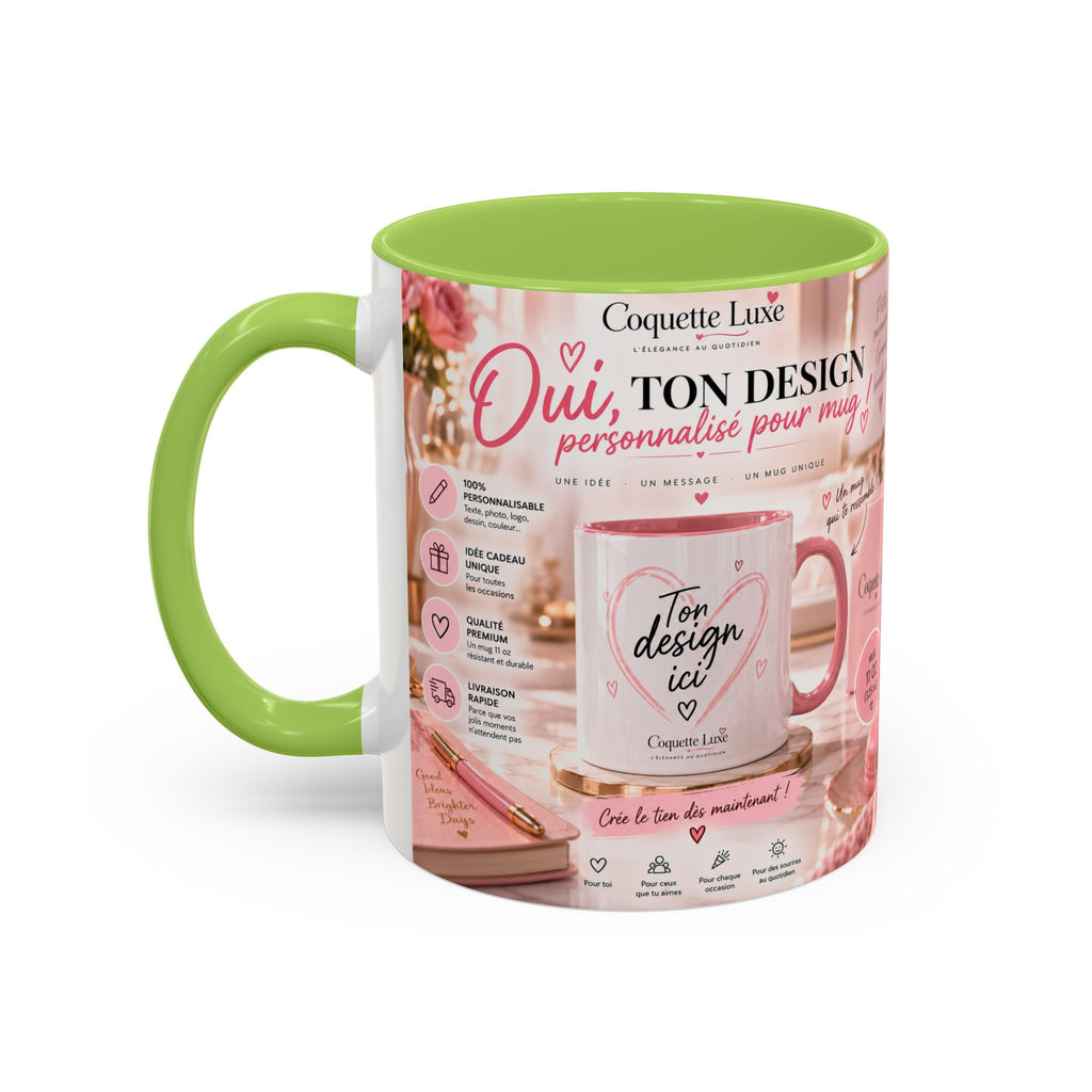 Personalized Coffee Mug — Custom Design, Photo & Name | 11oz