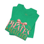 Pilates + Matcha Bonheur Tee — Yoga Mat & Matcha Fitness Shirt
