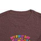 My First Day of School Alligator Toddler Tee | Back-to-School Kids Shirt