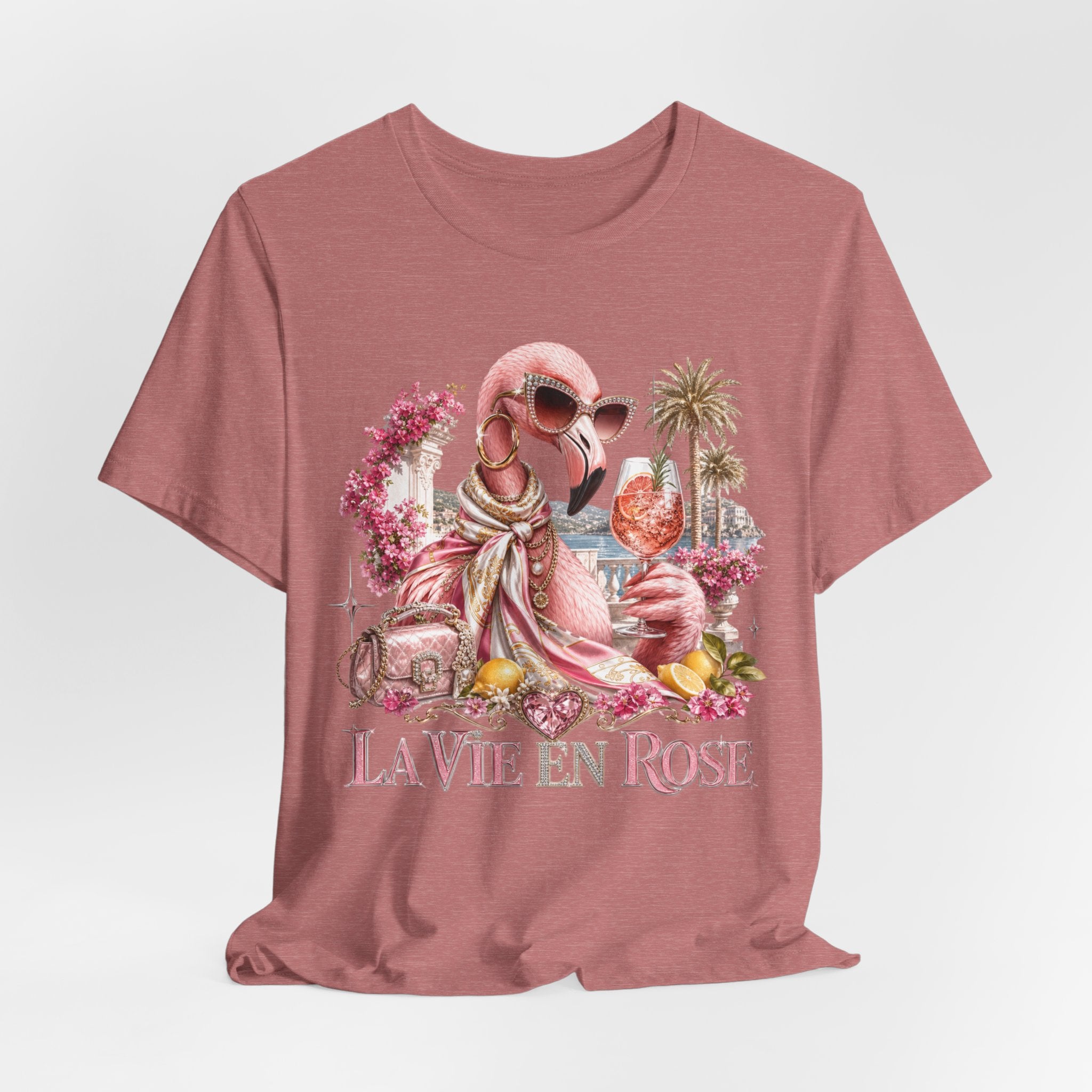 La Vie en Rose Flamingo Tee