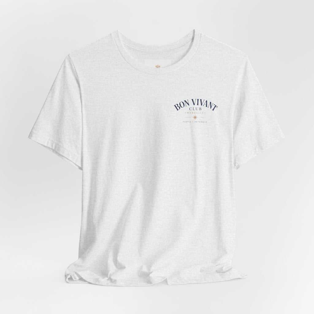 Bon Vivant Club Tee — "L'Art de Vivre à Marseille" – Pastis & Pétanque
