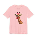 Funny Giraffe Tongue Tee — Cute Animal Graphic T-Shirt