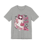 Cute Ghost Halloween T-Shirt | Too Cute to Be Spooky | Coquette Luxe