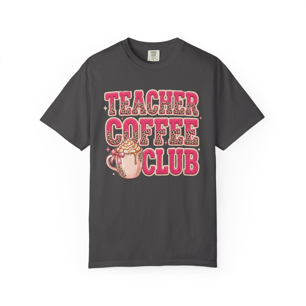 Teacher Coffee Club T-shirt | Coffee Mug Graphic, Teacher Tee
