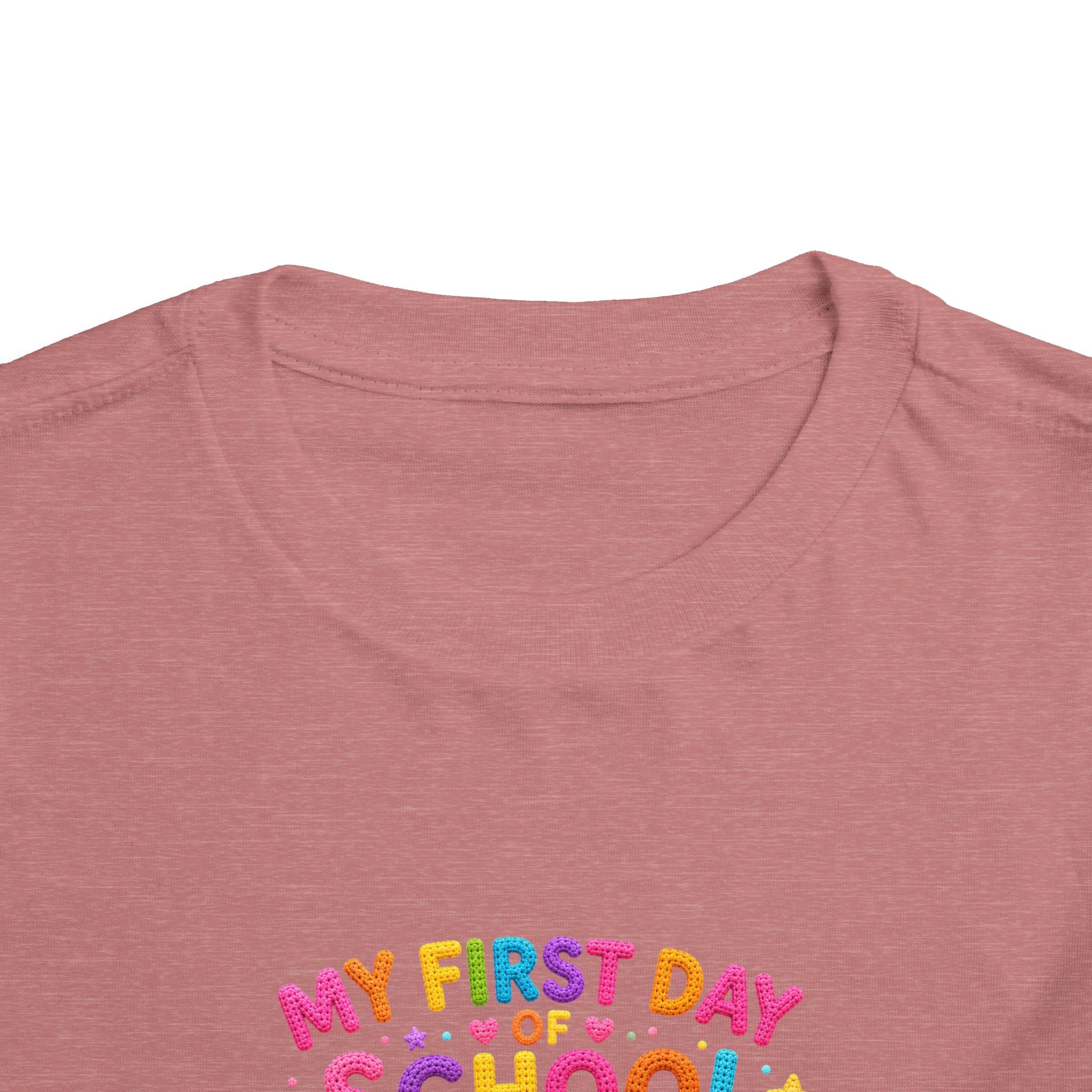 T-shirt enfant « Mon premier jour d'école » avec crocodile | T-shirt de rentrée des classes pour enfants