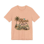 Mama Needs The Beach T-Shirt | Palm Tree, Seashells, Leopard Script