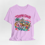 T-shirt – Tee-shirt graphique « Tarpin Chaud » ambiance tropicale plage