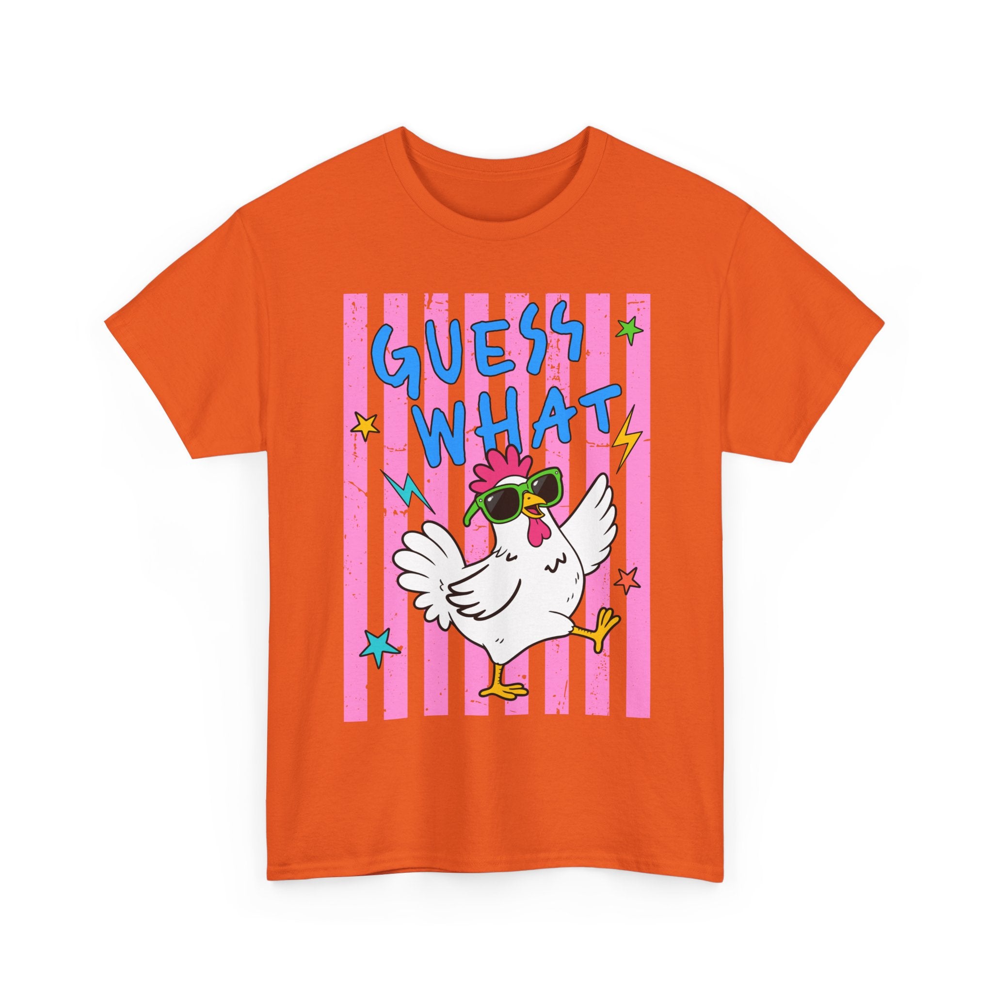 Guess What Chicken Butt Tee | Funny Chicken Graphic Shirt