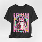 Boo-Jee Ghost Tee — Kawaii Fashion Ghost Graphic T-Shirt with Purse & Coffee