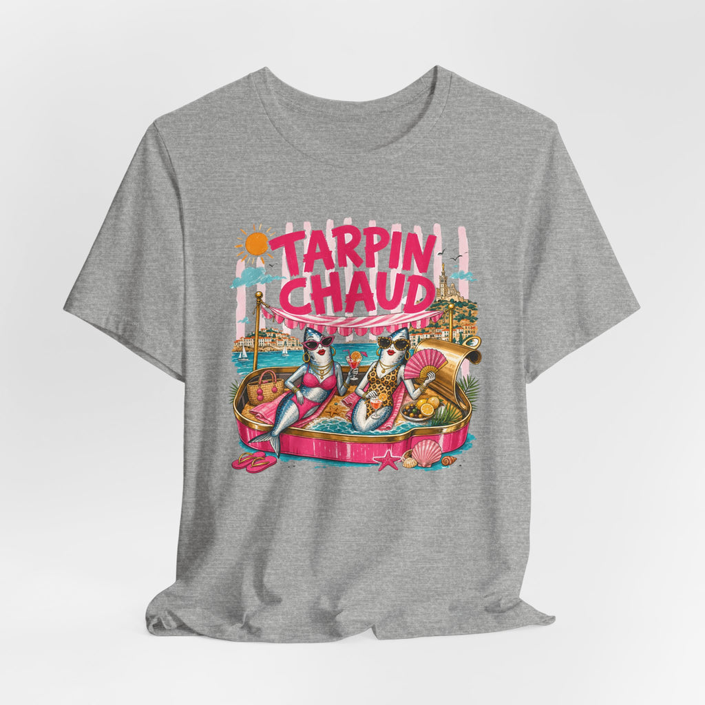 Tarpin Chaud | T-shirt Marrant Sardines de Marseille | T-shirt d'été Côte d'Azur