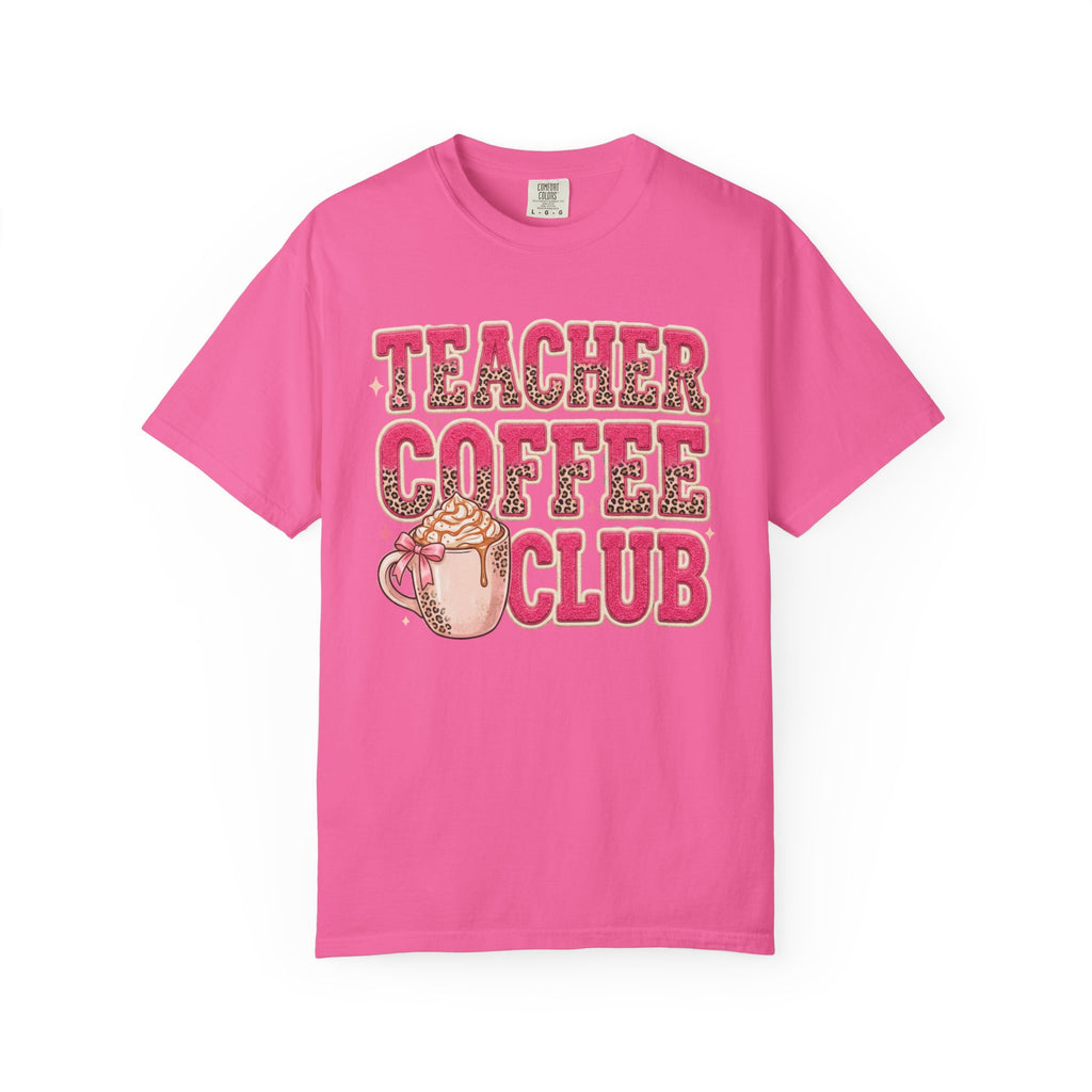 Teacher Coffee Club T-shirt | Coffee Mug Graphic, Teacher Tee