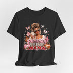 Pumpkin Spice Mama Tee | Cozy Fall Graphic T-Shirt for Women | Cute Autumn Coffee Lover Shirt