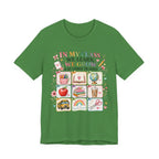 In My Class We Learn We Grow Teacher Illustration T-Shirt | School Icons