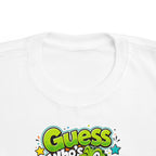 Guess Who's Back Dinosaur Toddler Tee | Colorful Kids Shirt