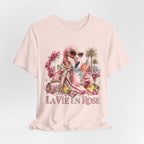 La Vie en Rose Flamingo Tee