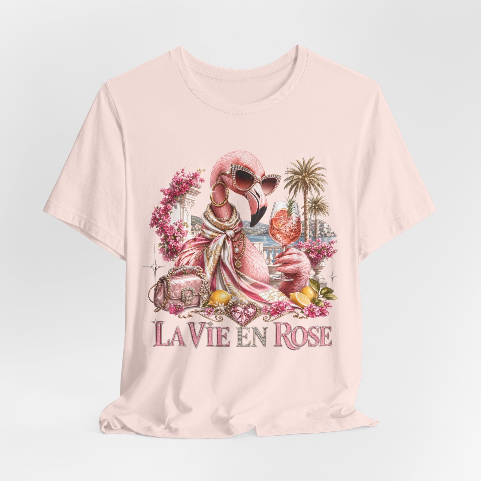 La Vie en Rose Flamingo Tee
