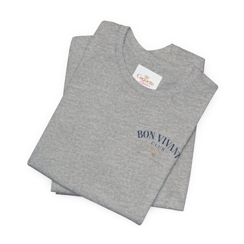 Bon Vivant Club Tee — "L'Art de Vivre à Marseille" – Pastis & Pétanque
