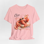 Relaxing Lobster Tee — "Close Your Eyes, Listen & Relax" Graphic T-Shirt