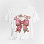 Sea Salt and Sand Coquette Bow Graphic Tee | Beach Aesthetic T-Shirt | Coquette Luxe