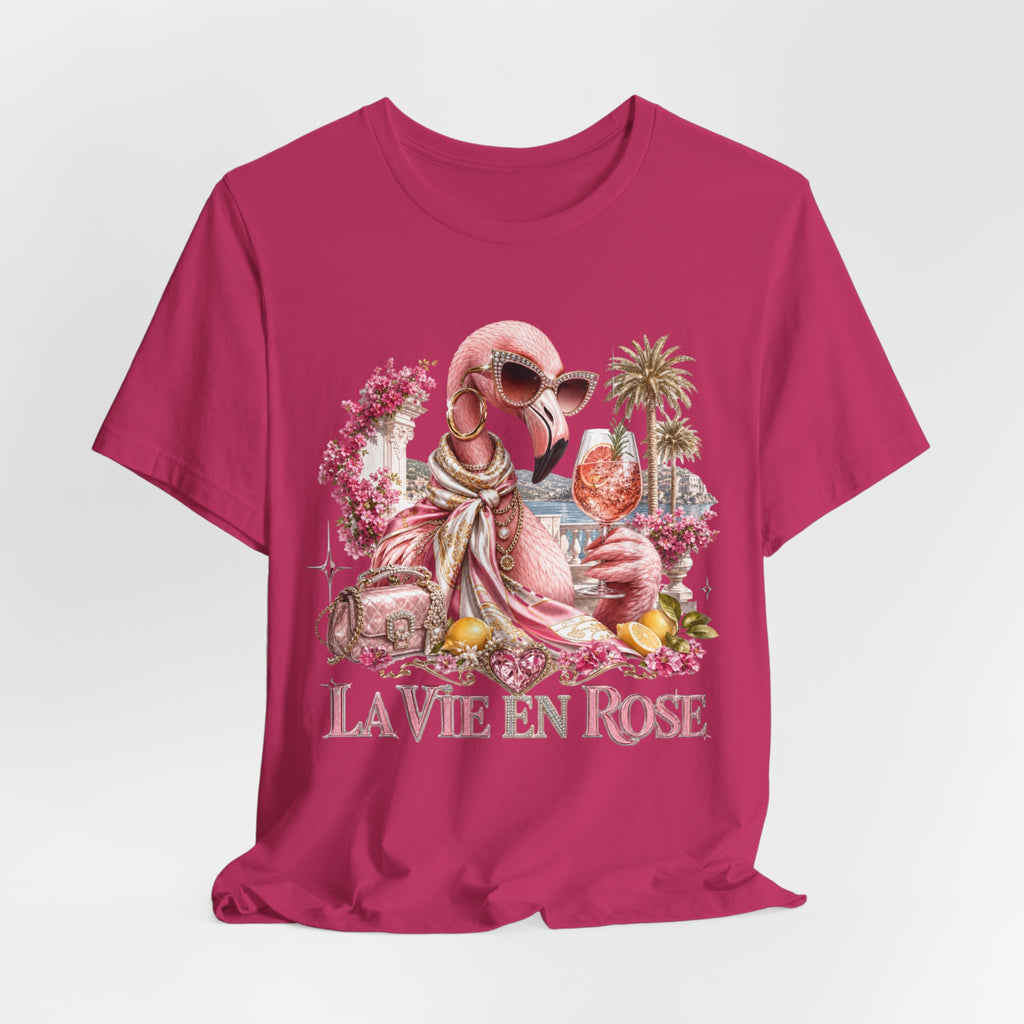 La Vie en Rose Flamingo Tee