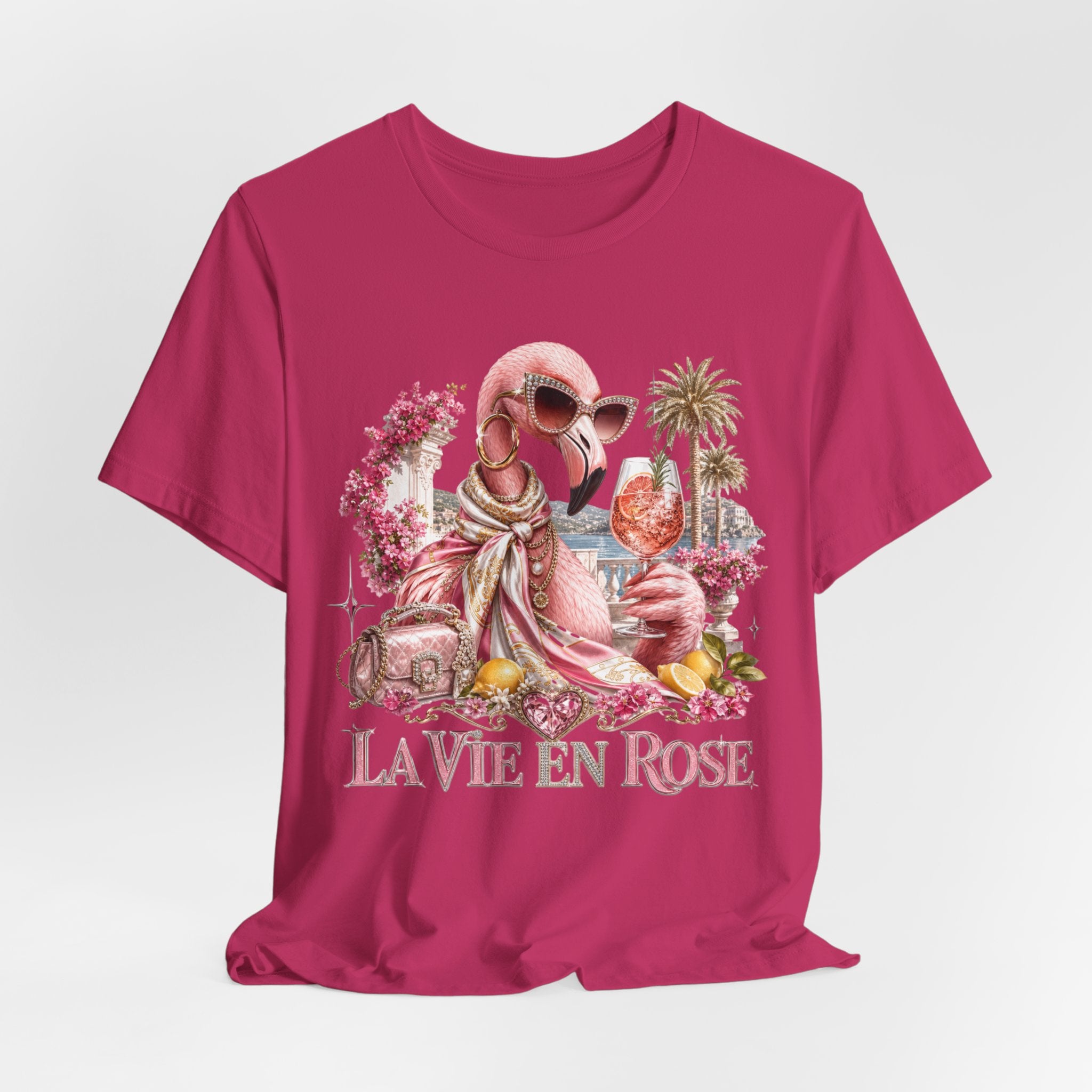 La Vie en Rose Flamingo Tee