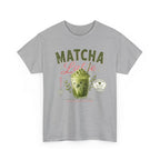 Matcha Latte T-Shirt | Iced Matcha Cup Graphic, Green Tea Tee