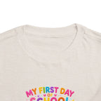 My First Day of School Alligator Toddler Tee | Back-to-School Kids Shirt