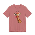 Funny Giraffe Tongue Tee — Cute Animal Graphic T-Shirt