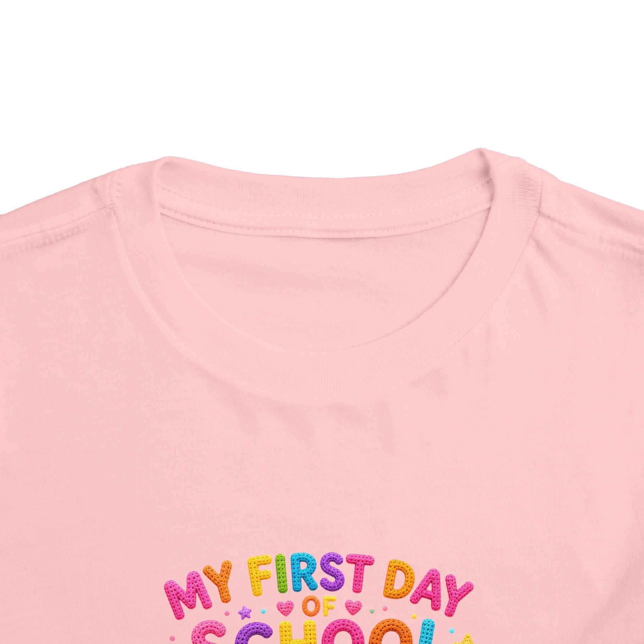 T-shirt enfant « Mon premier jour d'école » avec crocodile | T-shirt de rentrée des classes pour enfants