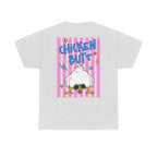 Guess What Chicken Butt Tee | Funny Chicken Graphic Shirt