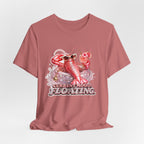 Floating Lobster Graphic Tee — "Current Mood: Floating" Summer Shirt