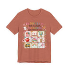 In My Class We Learn We Grow Teacher Illustration T-Shirt | School Icons
