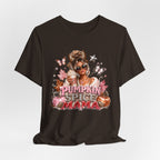Pumpkin Spice Mama Tee | Cozy Fall Graphic T-Shirt for Women | Cute Autumn Coffee Lover Shirt