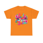 Salty Beach sunglasses floral design T-Shirt | tropical summer vibes