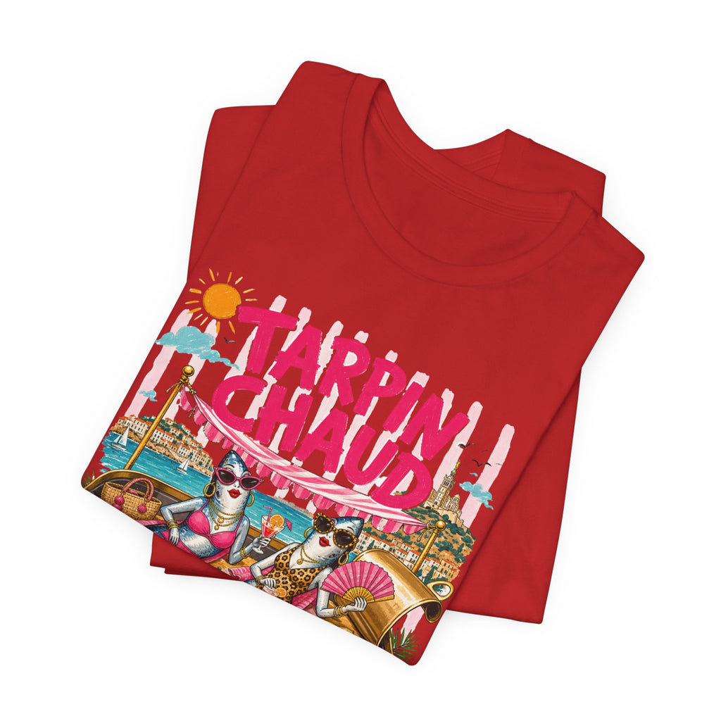 Tarpin Chaud | T-shirt Marrant Sardines de Marseille | T-shirt d'été Côte d'Azur