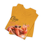 Relaxing Lobster Tee — "Close Your Eyes, Listen & Relax" Graphic T-Shirt