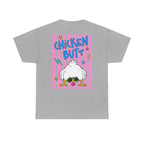 Guess What Chicken Butt Tee | Funny Chicken Graphic Shirt