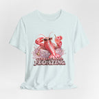 Floating Lobster Graphic Tee — "Current Mood: Floating" Summer Shirt