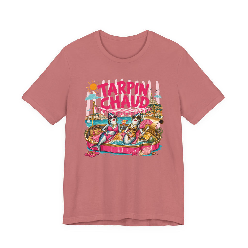 Tarpin Chaud | T-shirt Marrant Sardines de Marseille | T-shirt d'été Côte d'Azur