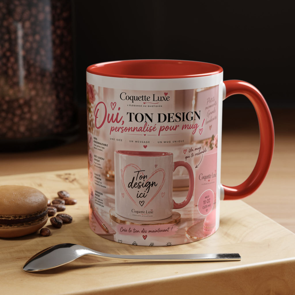 Personalized Coffee Mug — Custom Design, Photo & Name | 11oz