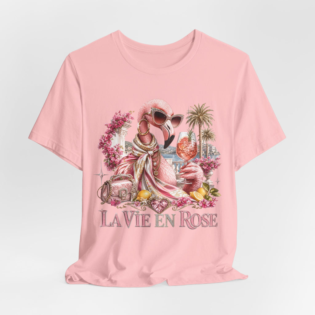 La Vie en Rose Flamingo Tee