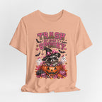 Trash Spooky Tee — Cute Raccoon Halloween Pumpkin Shirt